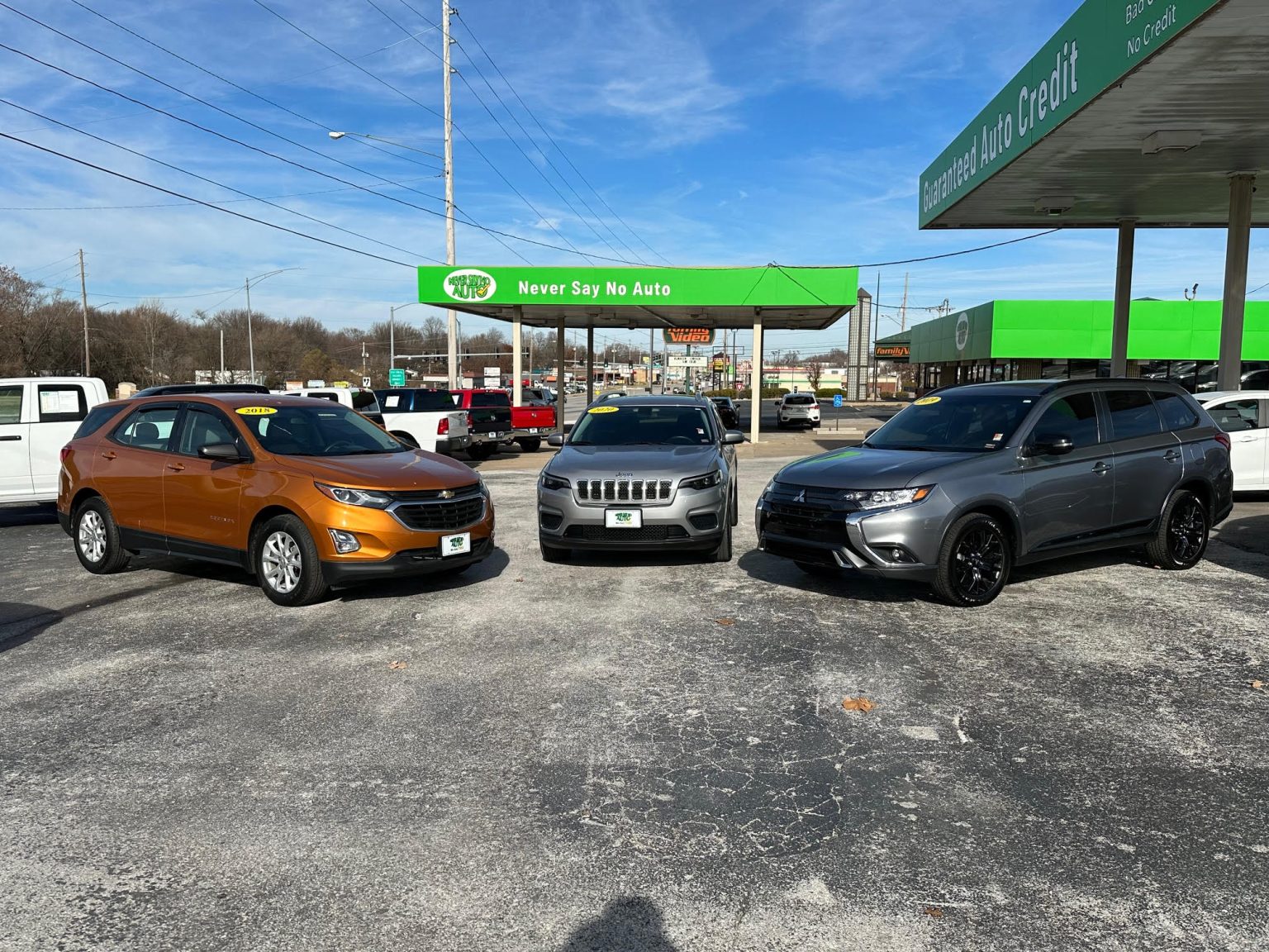 Never Say No, Auto, We Say YES! Used Auto Sales Bad Credit OK